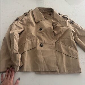 Tan Trench Coat